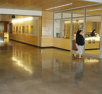 polished concrete